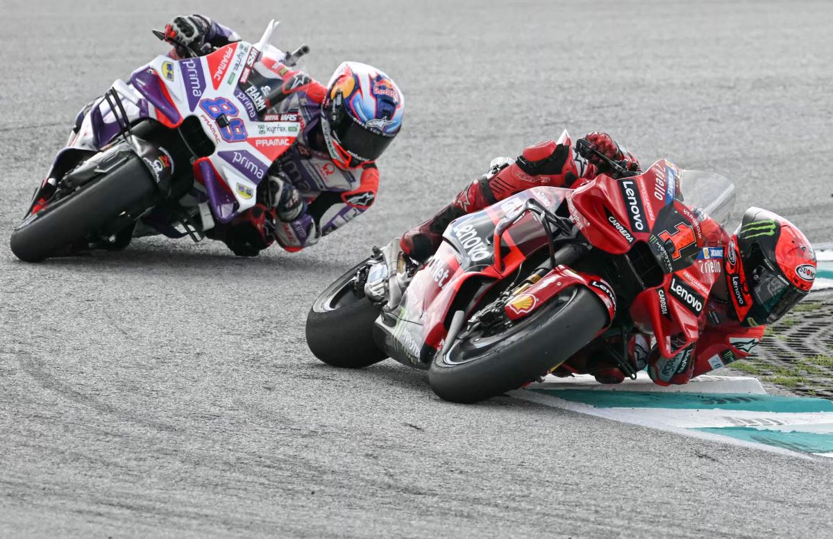 Francesco Bagnaia versus Jorge Martin