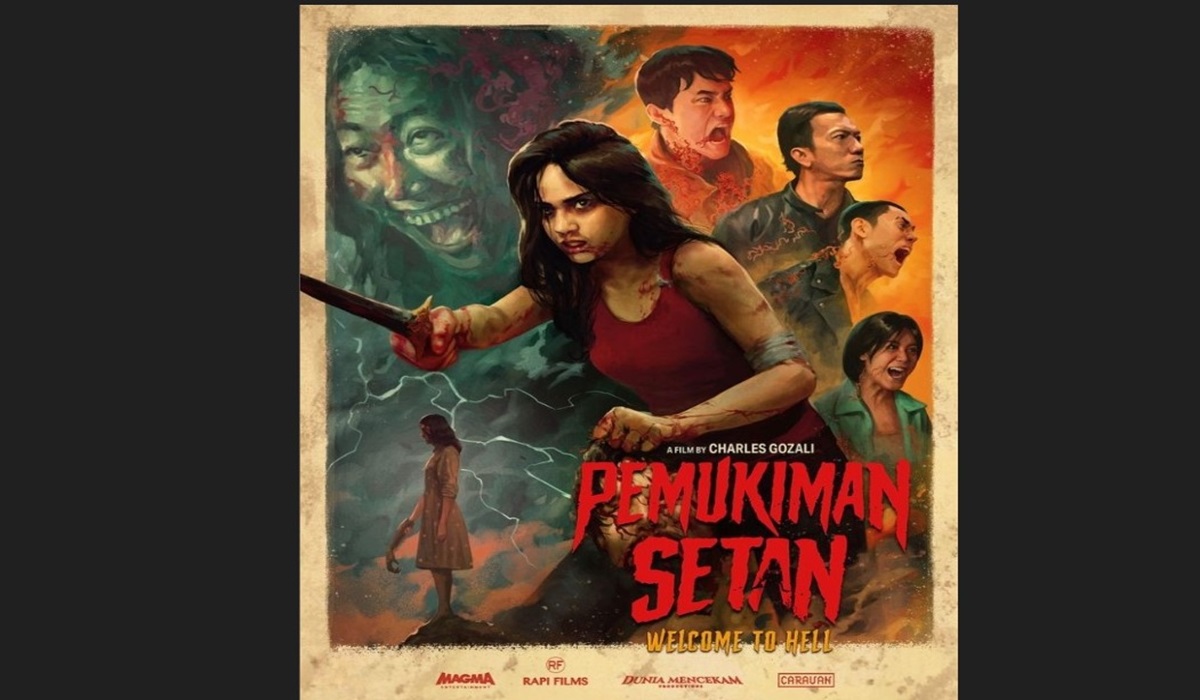 Poster film Pemukiman Setan