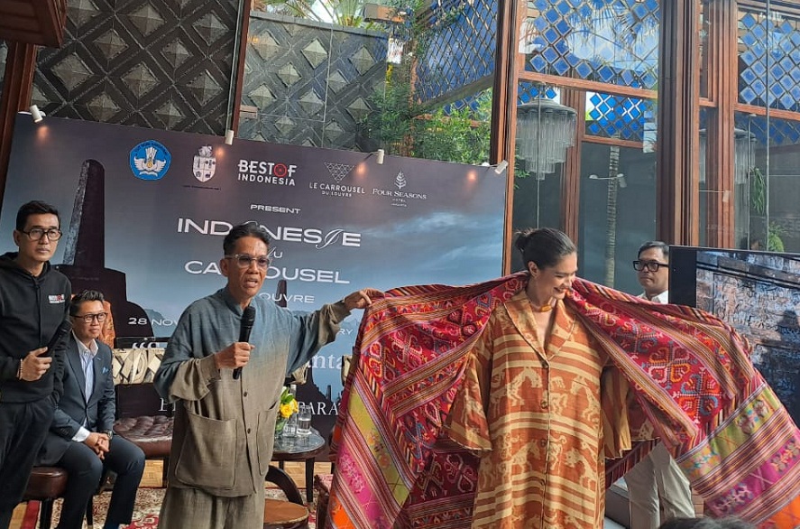 Best of Indonesia akan menggelar L'Indonésie au Carrousel du Louvre di Paris, Prancis, 28 November 2023 hingga 8 Januari 2024. 