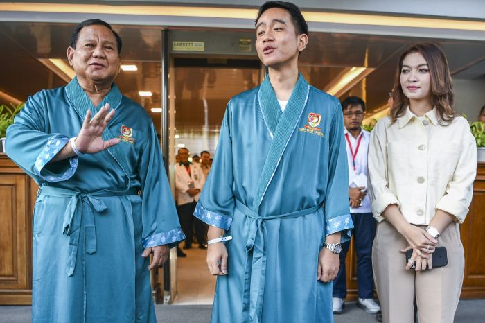 Prabowo Subianto dan Gibran Rakabuming Raka menjalani tes kesehatan