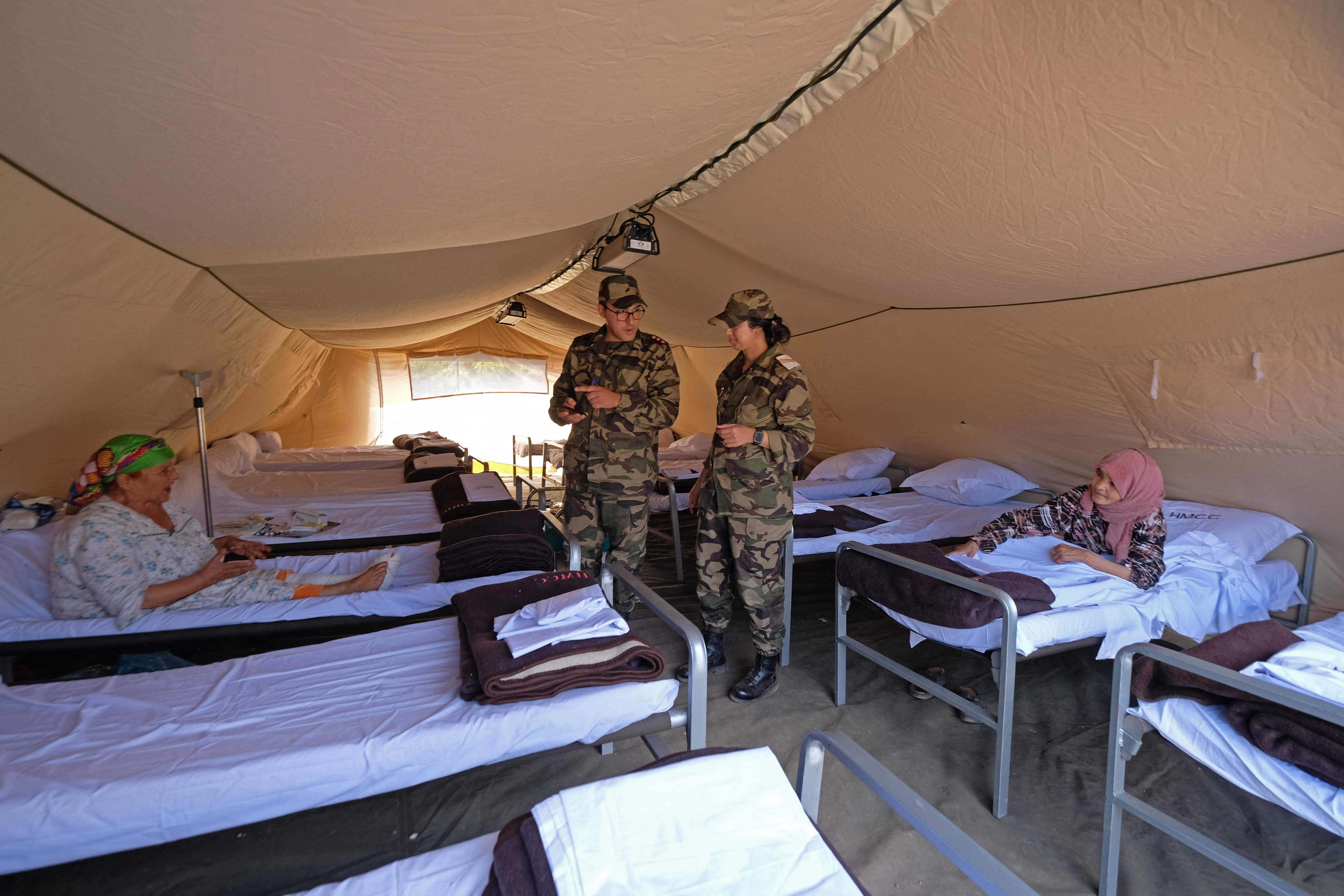 Ilustrasi rumah sakit lapangan