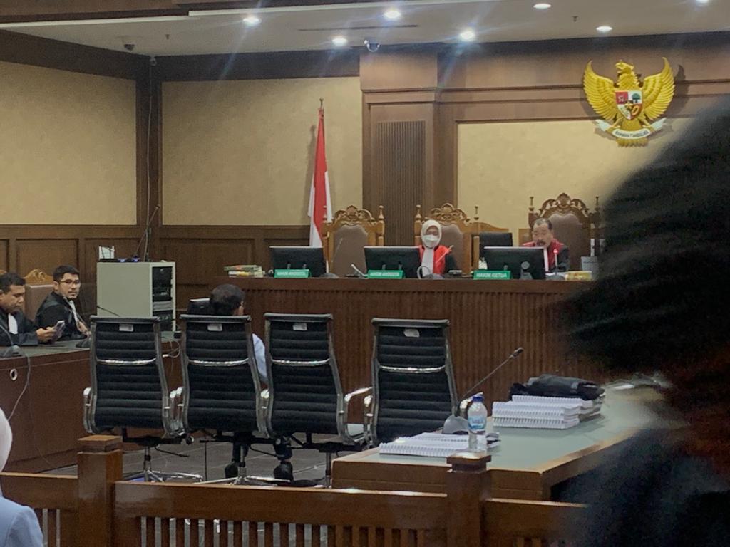 Sidang pembacaan pledoi Mantan Menkominfo Johnny G Plate