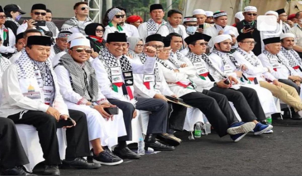 Anies Baswedan berharap aksi bela Palestina di Monas bisa didengar seluruh Dunia