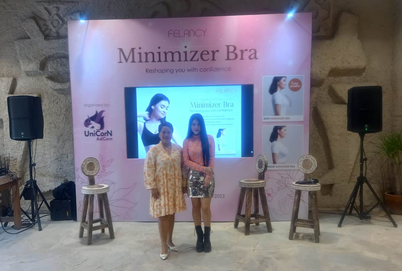 Suasana peluncuran produk baru Felancy.