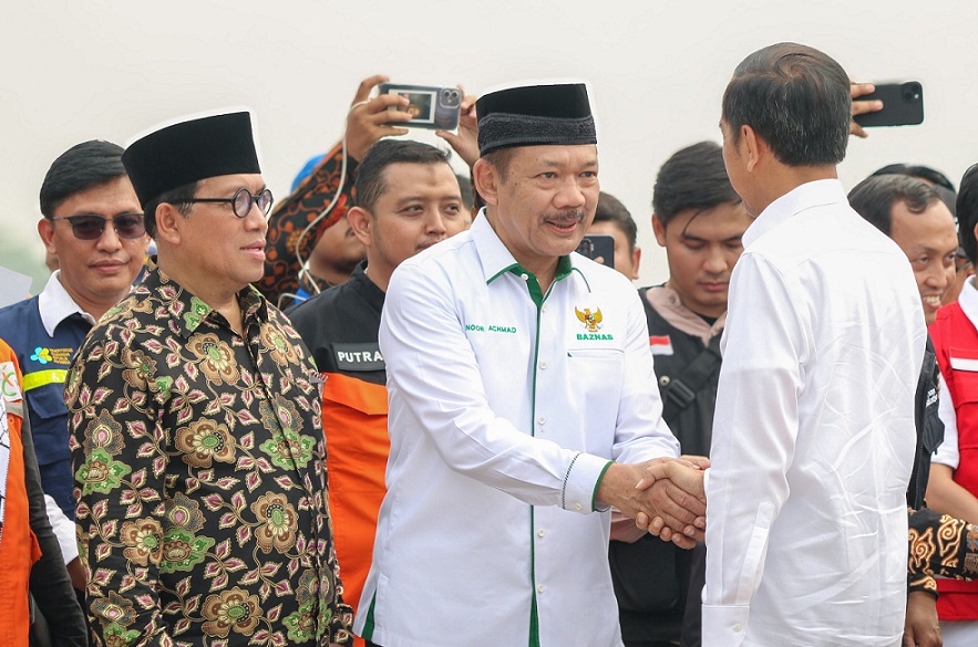 Presiden Lepas Bantuan Kemanusiaan Baznas ke Palestina