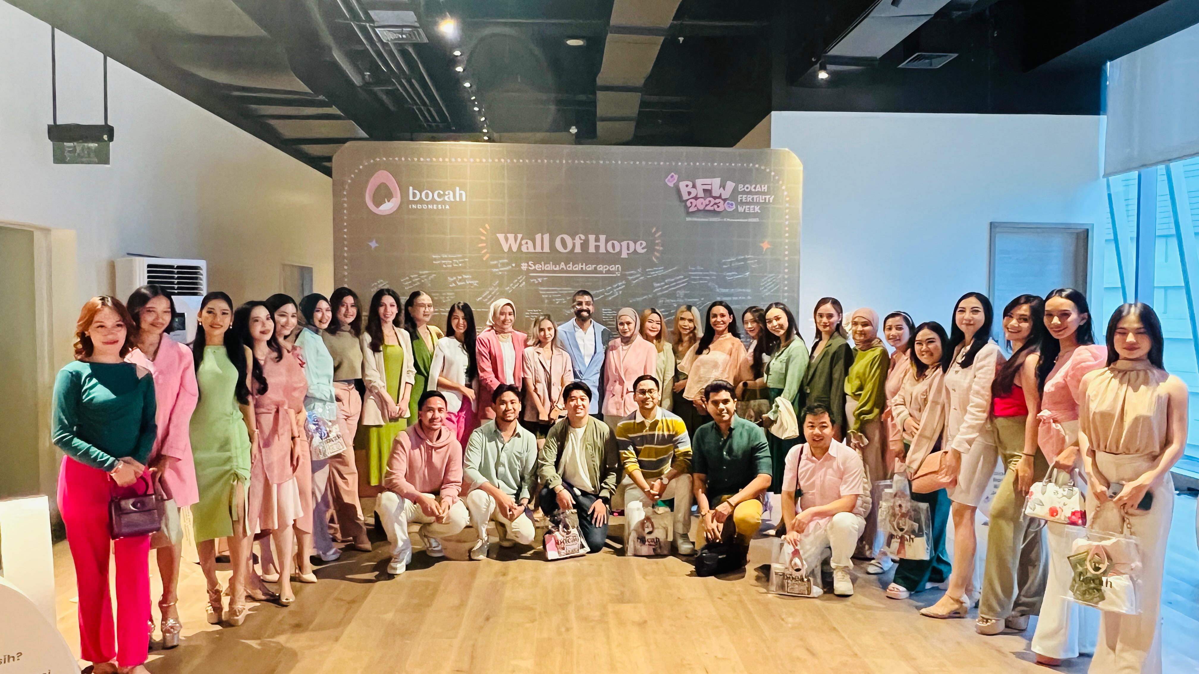 Acara tahunan Bocah Fertility Week 2023 (BFW 2023) di Hotel Alila SCBD, Jakarta.
