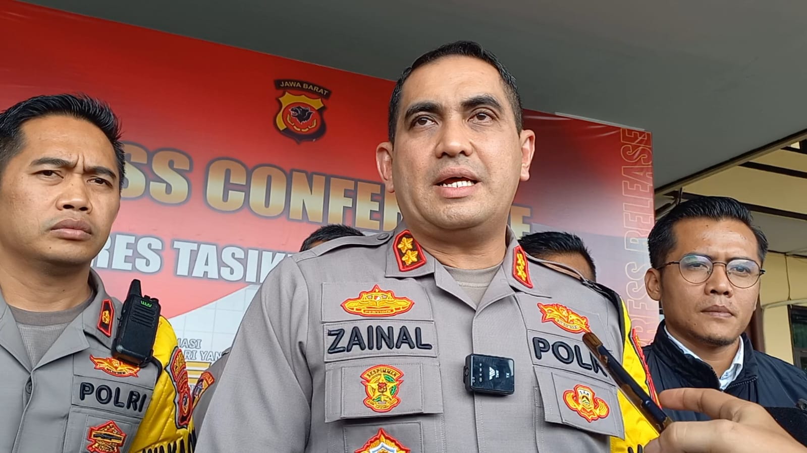 Kapolres Tasikmalaya Kota Ajun Komisaris Besar SY Zainal Abidin