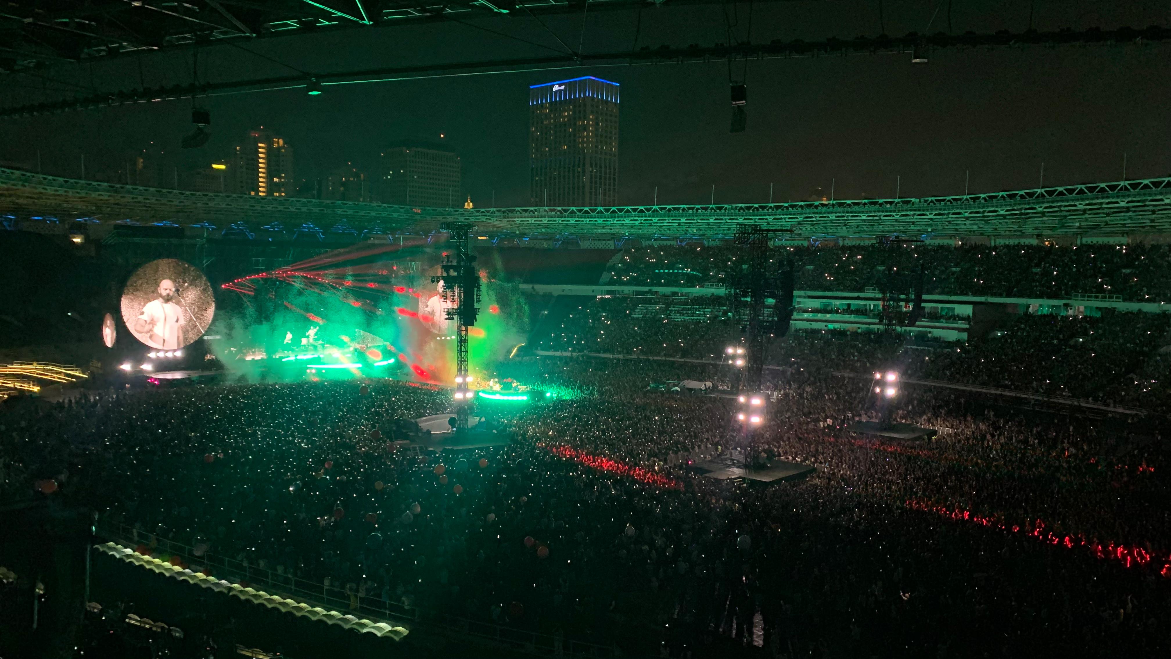 Grup musik Coldplay sajikan pertunjukan kelas dunia di Jakarta