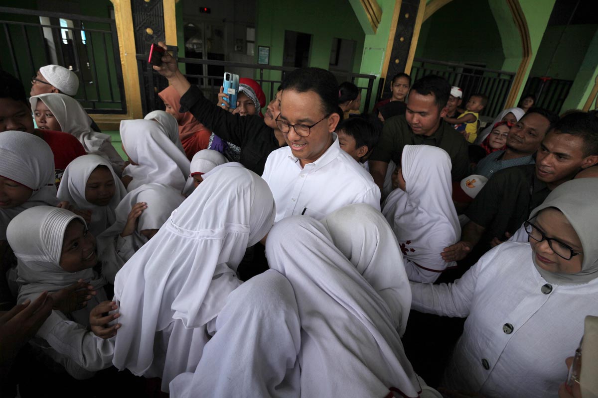Anies Baswedan meminta masyarakat tidak menjual suara mereka pada saat pencoblosan 14 Februari 2024.
