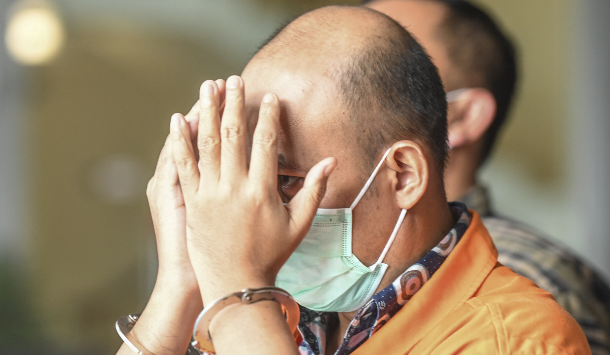 Bupati Pemalang (nonaktif) Mukti Agung Wibowo yang terseret kasus jual beli jabatan.