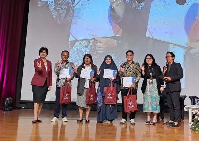 Focus Group Discussion (FGD) dan Talkshow 'Peran Strategis Humas PTS dalam Mendukung Reputasi' di Kampus Untar, Jakarta.
