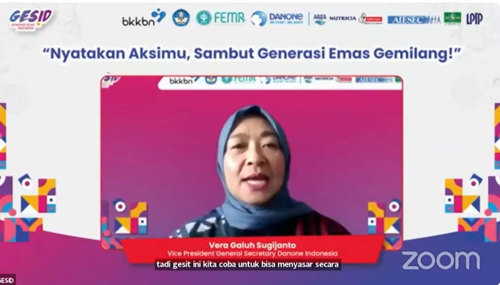 Vera Galuh, Vice President General Secretary Danone Indonesia.