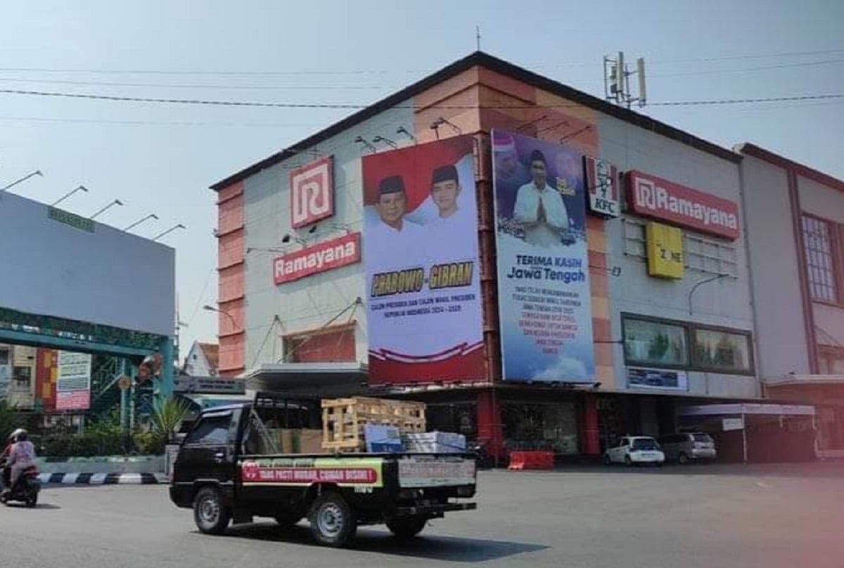 Ilustrasi: APK, baliho, Prabowo-Gibran Bertebaran di Pantura