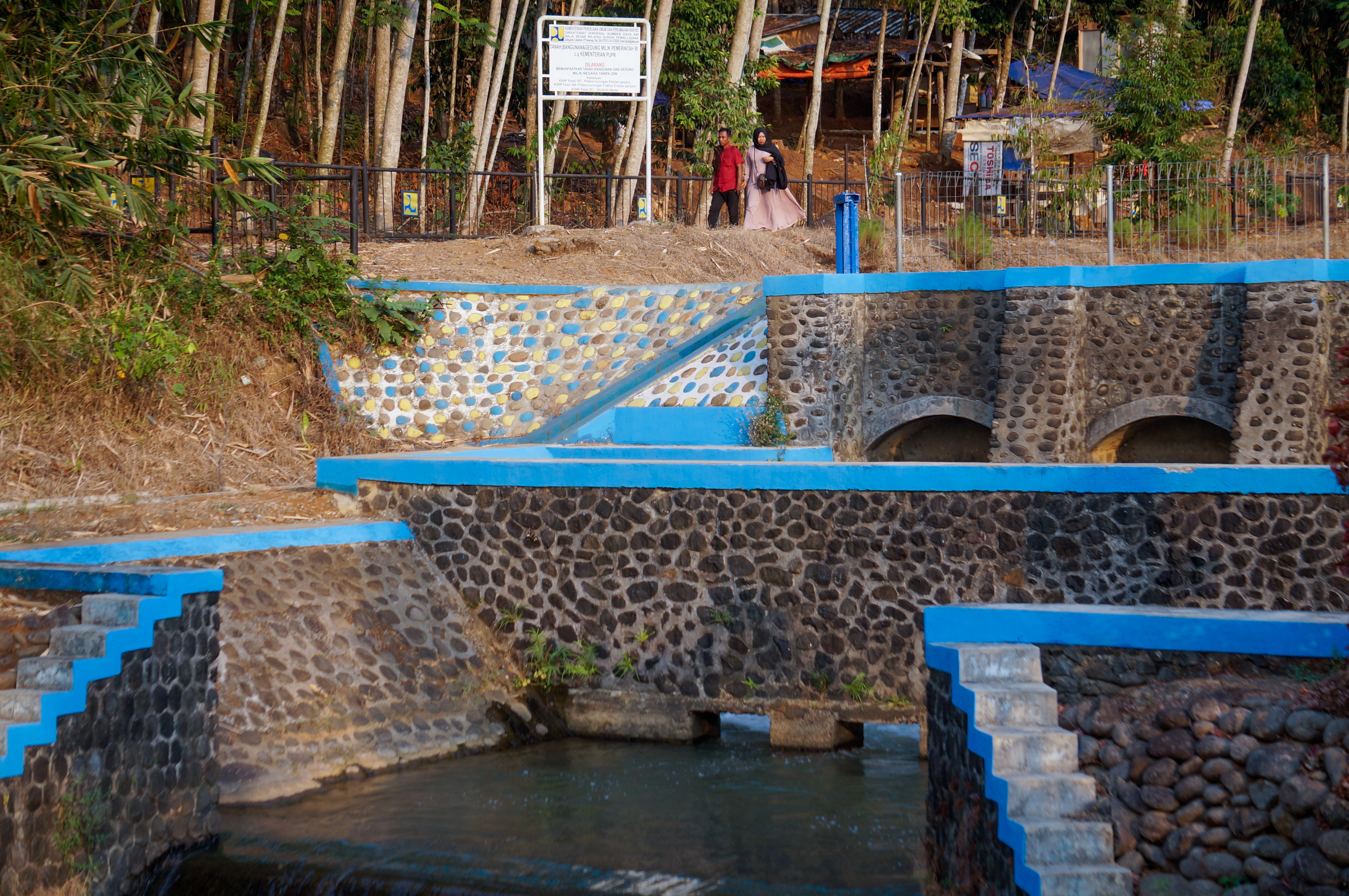 Ilustrasi. Bendung Krompeng di Jawa Tengah digunakan untuk pengairan area persawahan sekitar untuk mendukung ketahanan pangan.