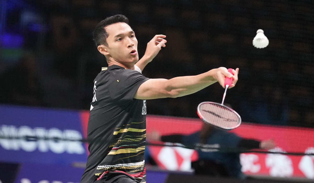 Tunggal putra Indonesia Jonatan Christie