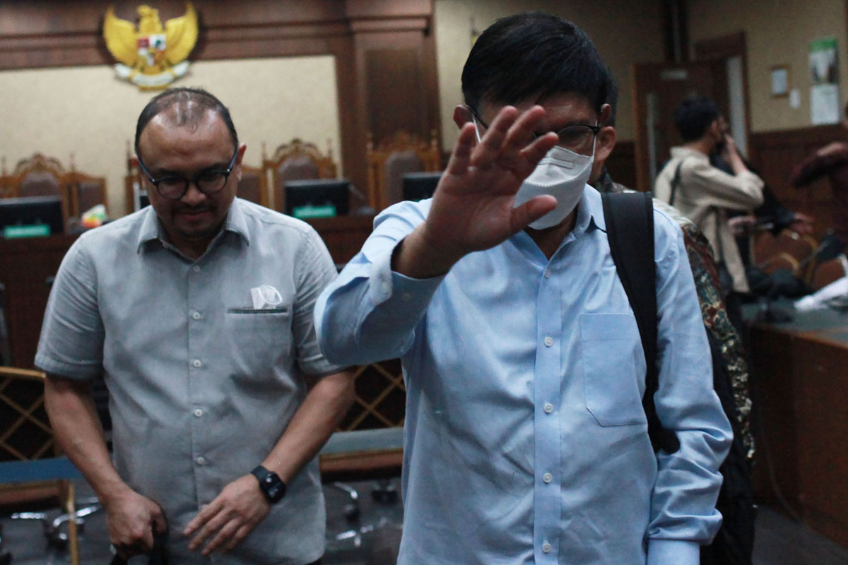 Dalam pledoinya, Johnny meminta asetnya dikembalikan karena JPU tidak mampu membuktikan aliran uang dari dugaan korupsi tower BTS 4G.