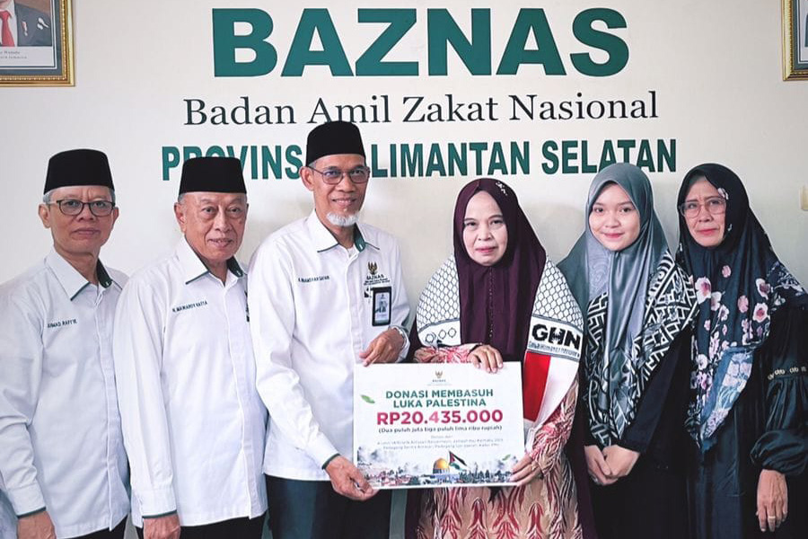 Baznas Kalsel Galang Donasi Bantu Palestina