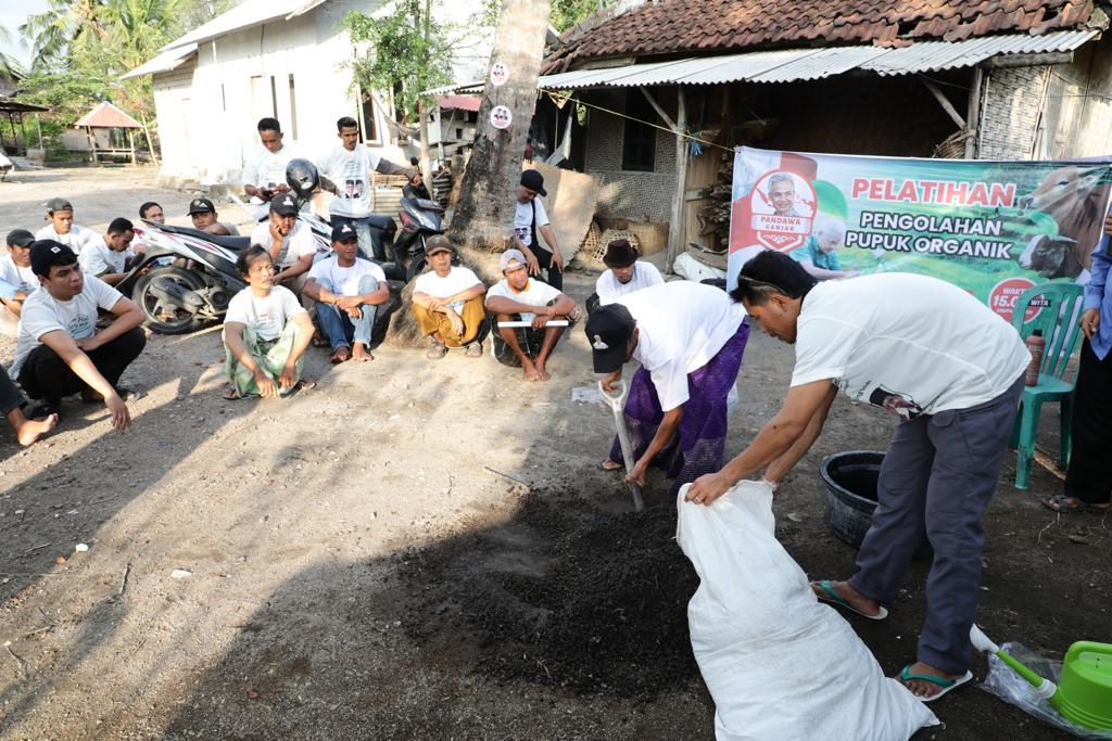 Pelatihan pengolahan pupuk organik