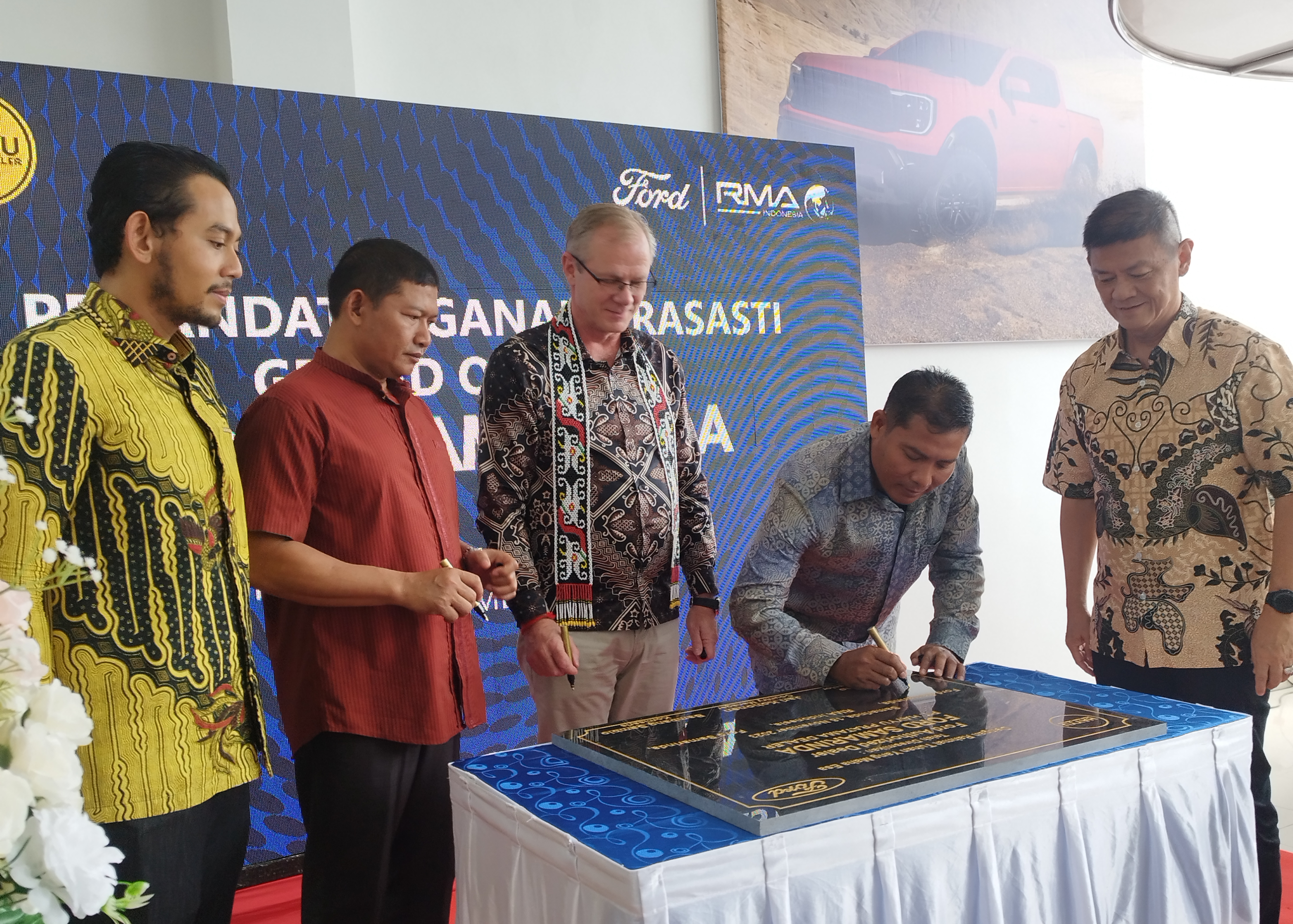 Bermitra dengan PT Hayyu Pratama, RMA Indonesia  Buka Dealer Resmi 3S Ford di Kota Samarinda