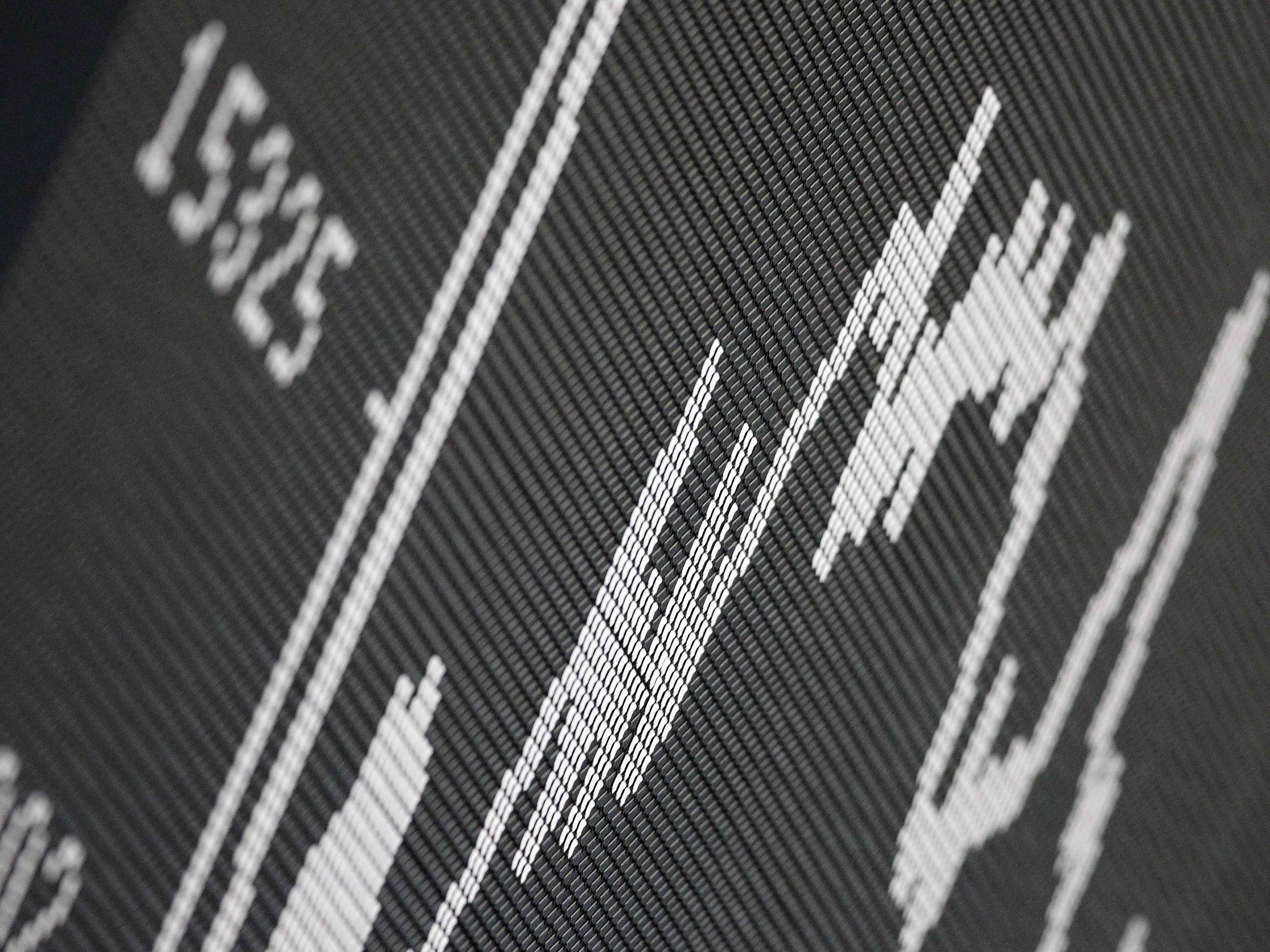 Bursa Efek Frankfurt di Frankfurt am Main, Jerman bagian barat.