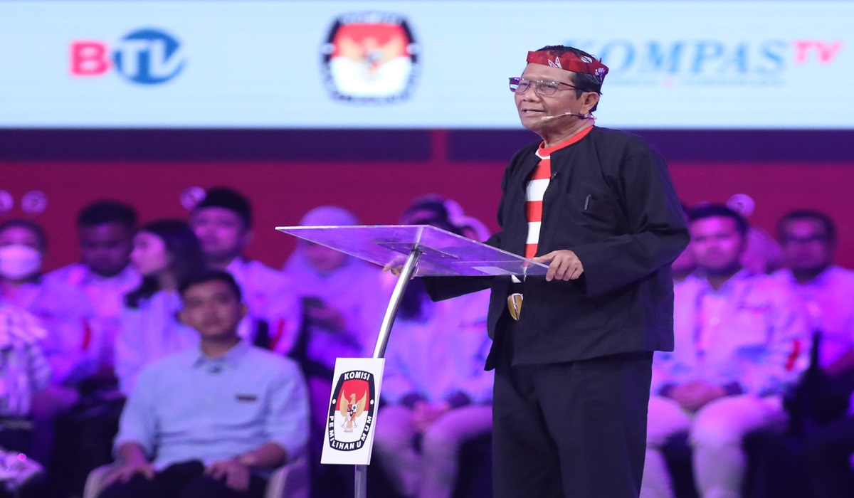 Mahfud Dinilai Tampil To The Point di Debat Cawapres 