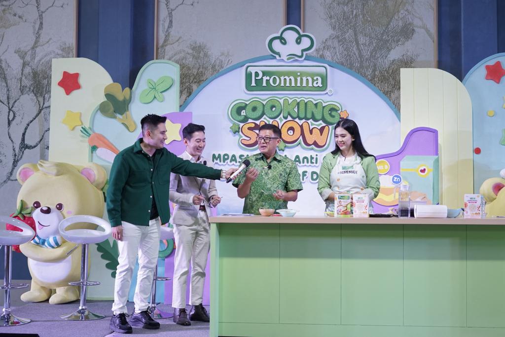Acara Cooking Show dan MPASI Sehat Anti-gagal bersama Chef Devina Hermawan di Jakarta.
