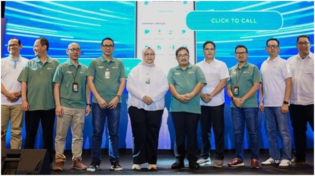 Peluncuran fitur aplikasi JMO dilakukan oleh Direktur Pelayanan BPJS Ketenagakerjaan Roswita Nilakurni di Kota Meda, Sumatra Utara.