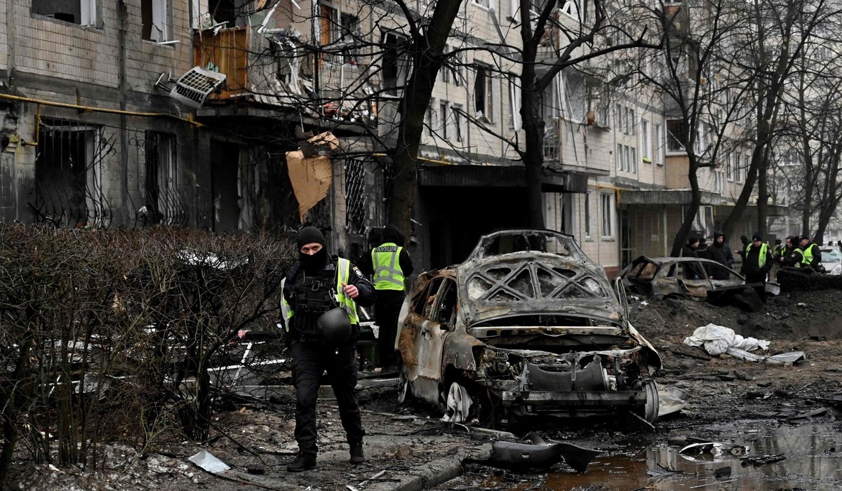 53 Warga Kyiv Luka Usai Rumah Sakit Ditimpa Rudal Rusia