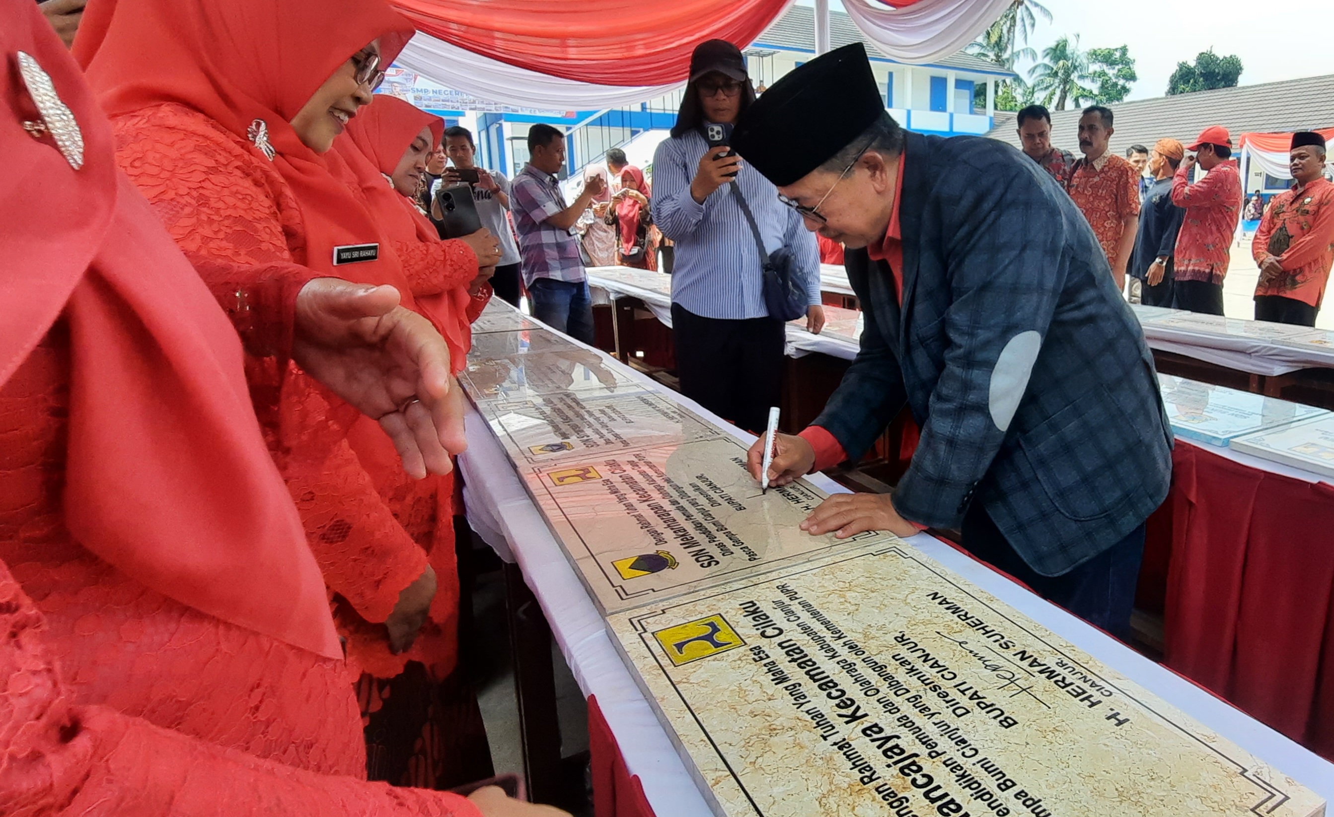 Perbaikan Semua Gedung Sekolah Rusak Terdampak Gempa di Cianjur Hampir Tuntas