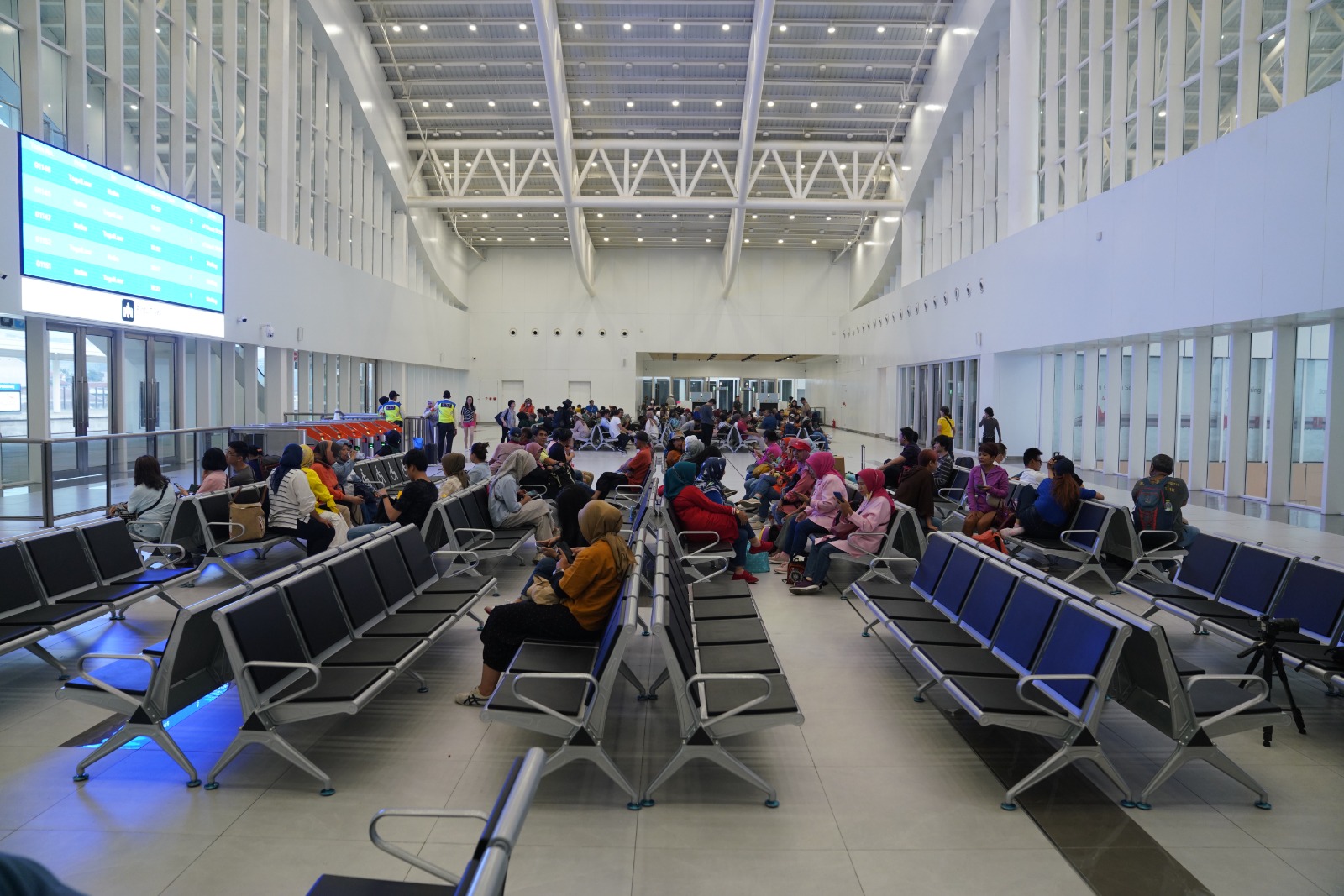 GM Corporate Secretary KCIC, Eva Chairunisa mengatakan akan mengoptimalkan 4 stasiun kereta cepat Whoosh.