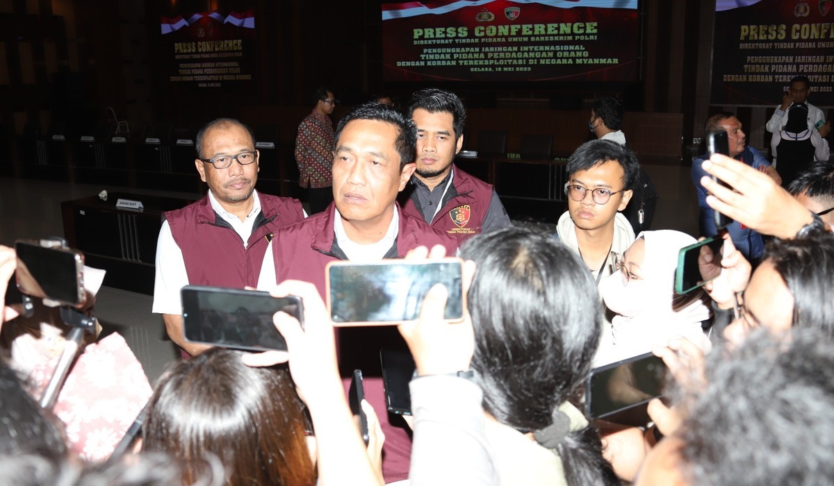 Direktur Tindak Pidana Umum (Dirtipidum) Bareskrim Polri, Brigjen Djuhandhani Rahardjo Puro.