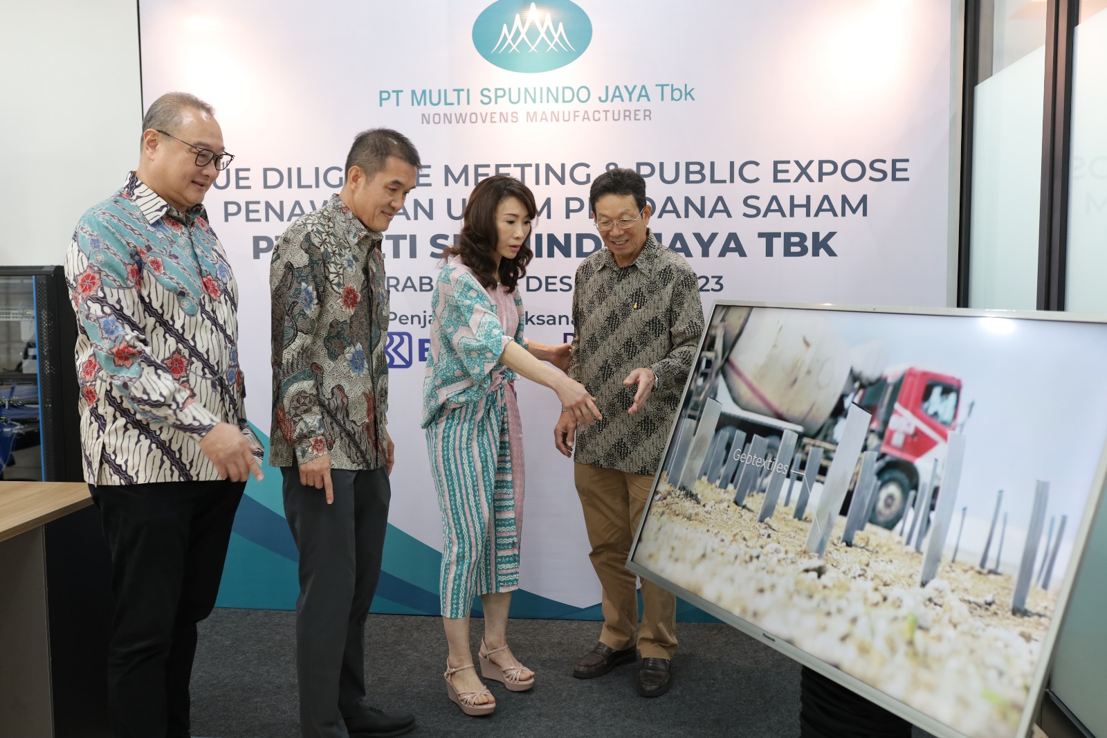 Produsen nonwoven PT  Multi Spunindo Jaya bakal lepas 15% sahamnya ke publik