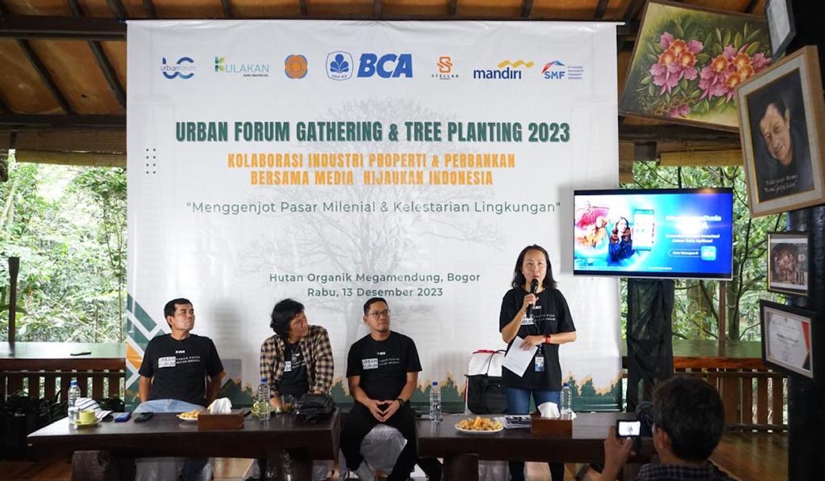 Diskusi Urban Forum Gathering dan Tree Planting 2023