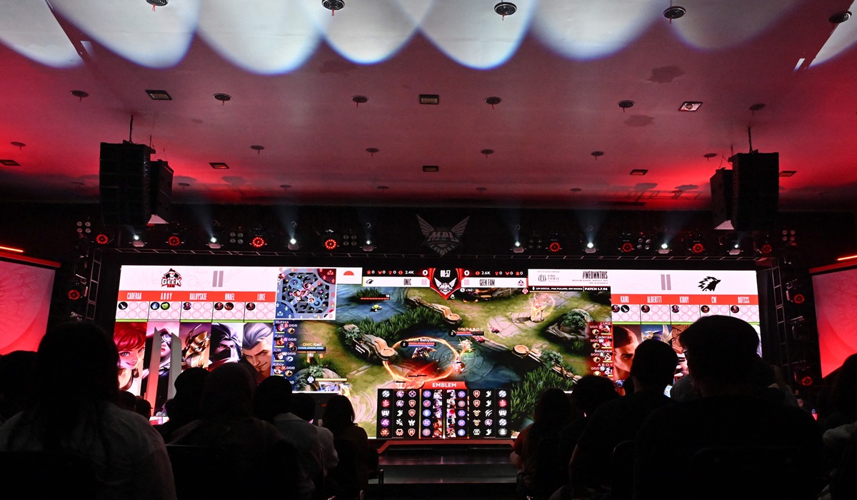 Ilustrasi--Turnamen Mobile Legends di Jakarta