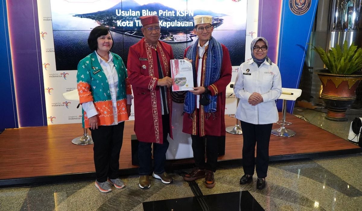 Menparekraf Sandiaga Uno mendukung Kota Tidore Kepulauan jadi KSPN
