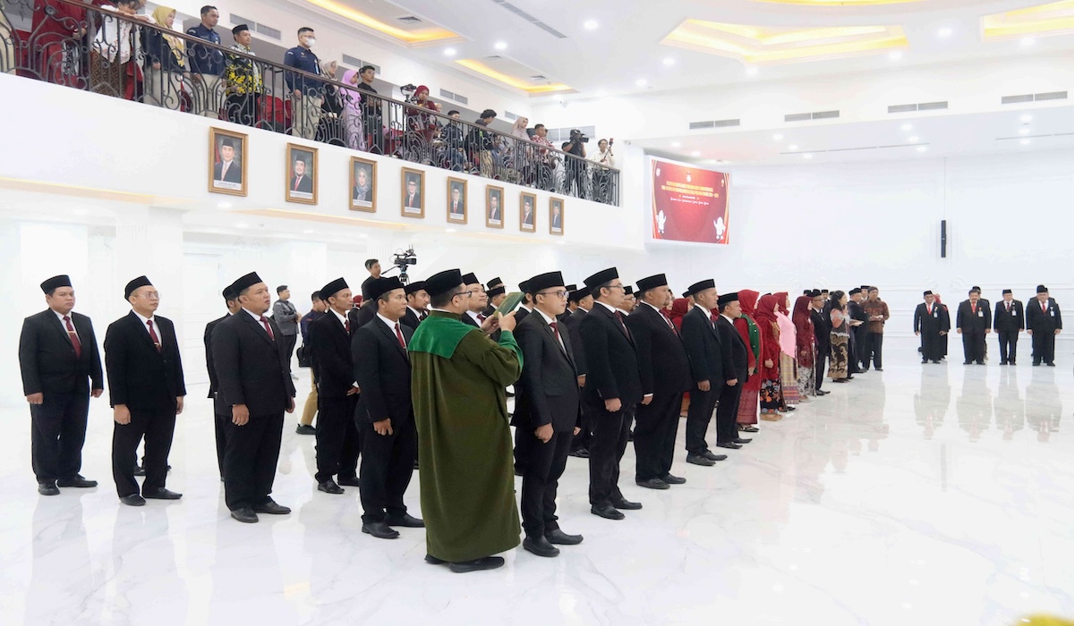 Pelantikan anggota KPU Kabupaten/Kota pada November 2023