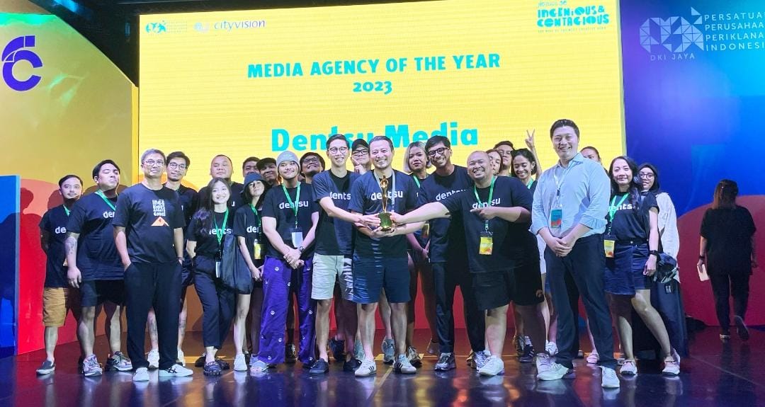 Dentsu berhasil memperoleh sejumlah penghargaaan kreatif di Citra Pariwara dalam kategori Media Agency of the Year.