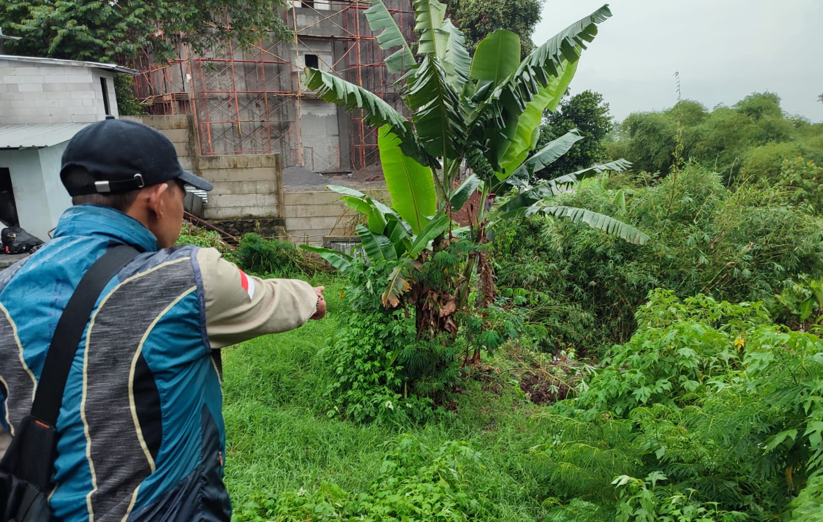 Digerus Hujan, Tembok Penahan Tanah RSUD Lembang Ambruk