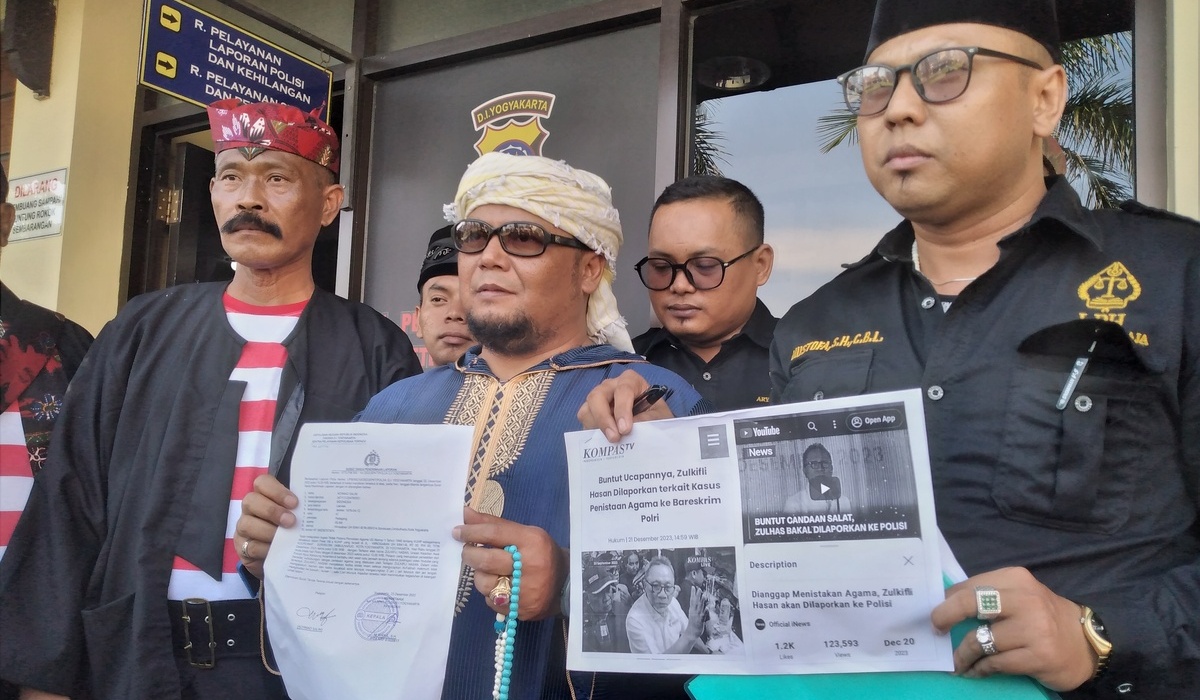 Kiai Kampung Nusantara Laporkan Zulhas ke Polda DIY