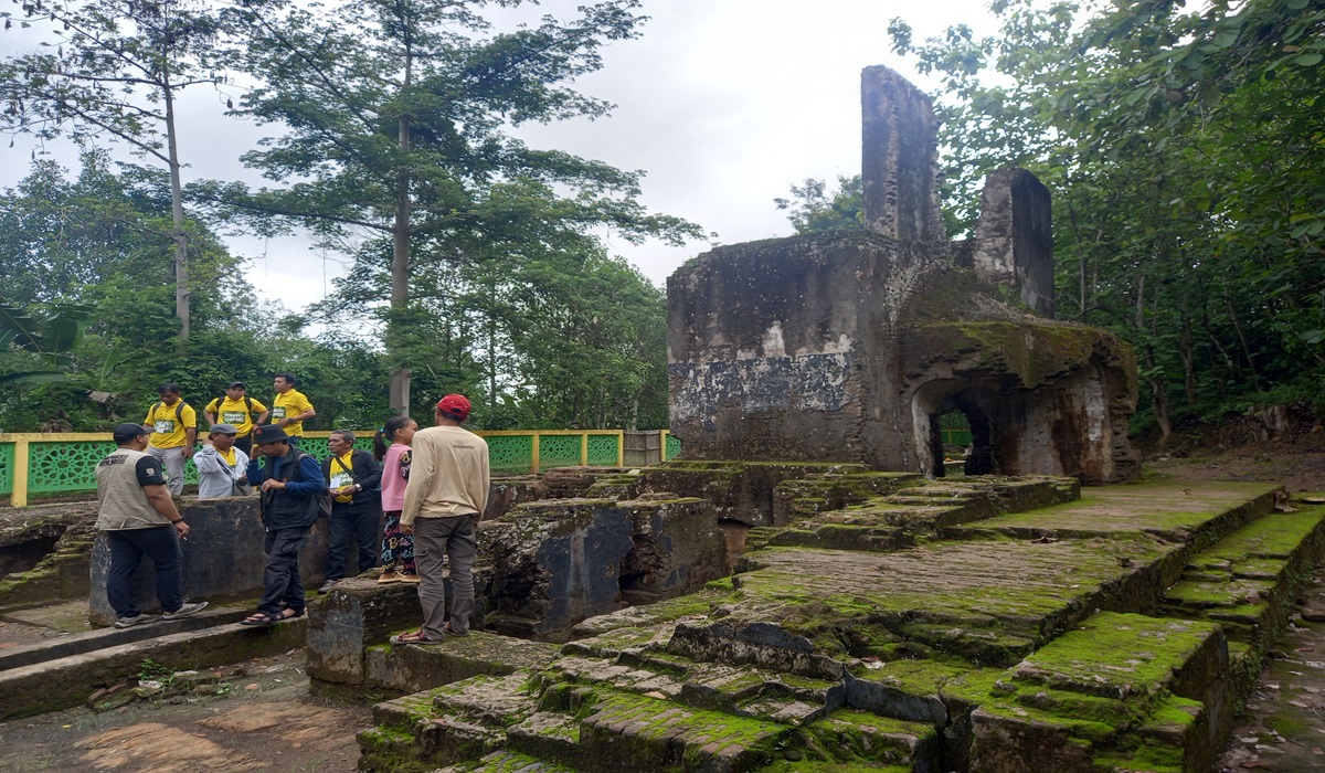Situs bersejarah Oranje Nassau yang ada di Kalimantan Selatan