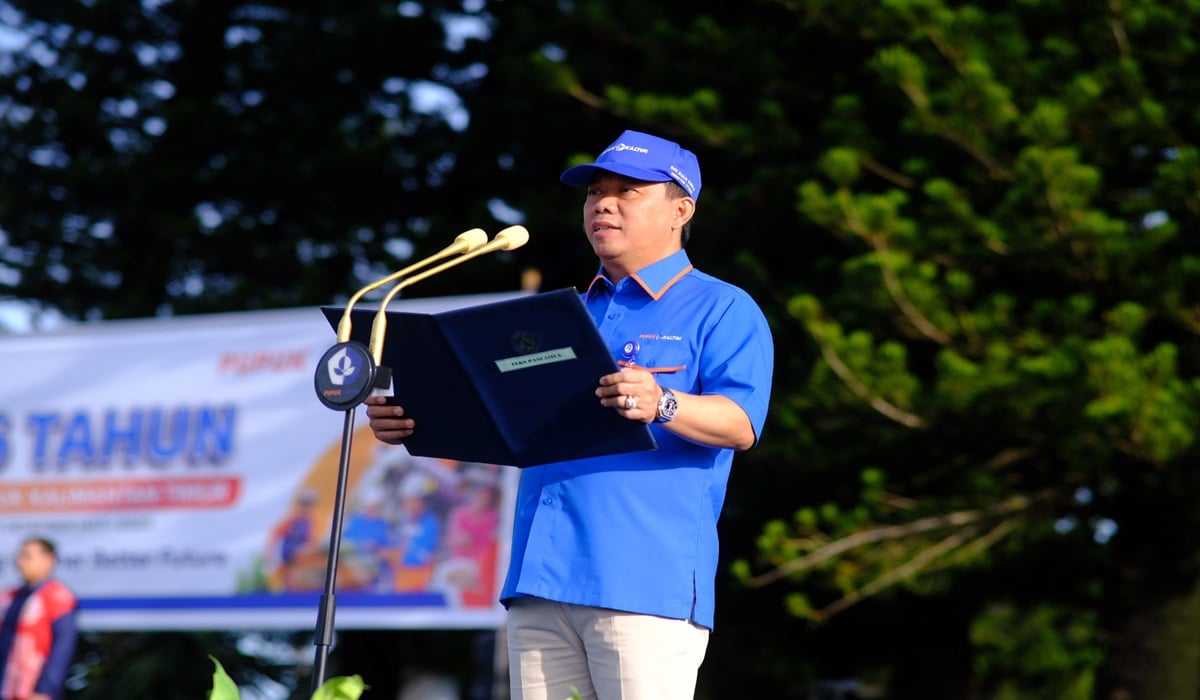 Direktur Utama Pupuk Kaltim Budi Wahju Soesilo.