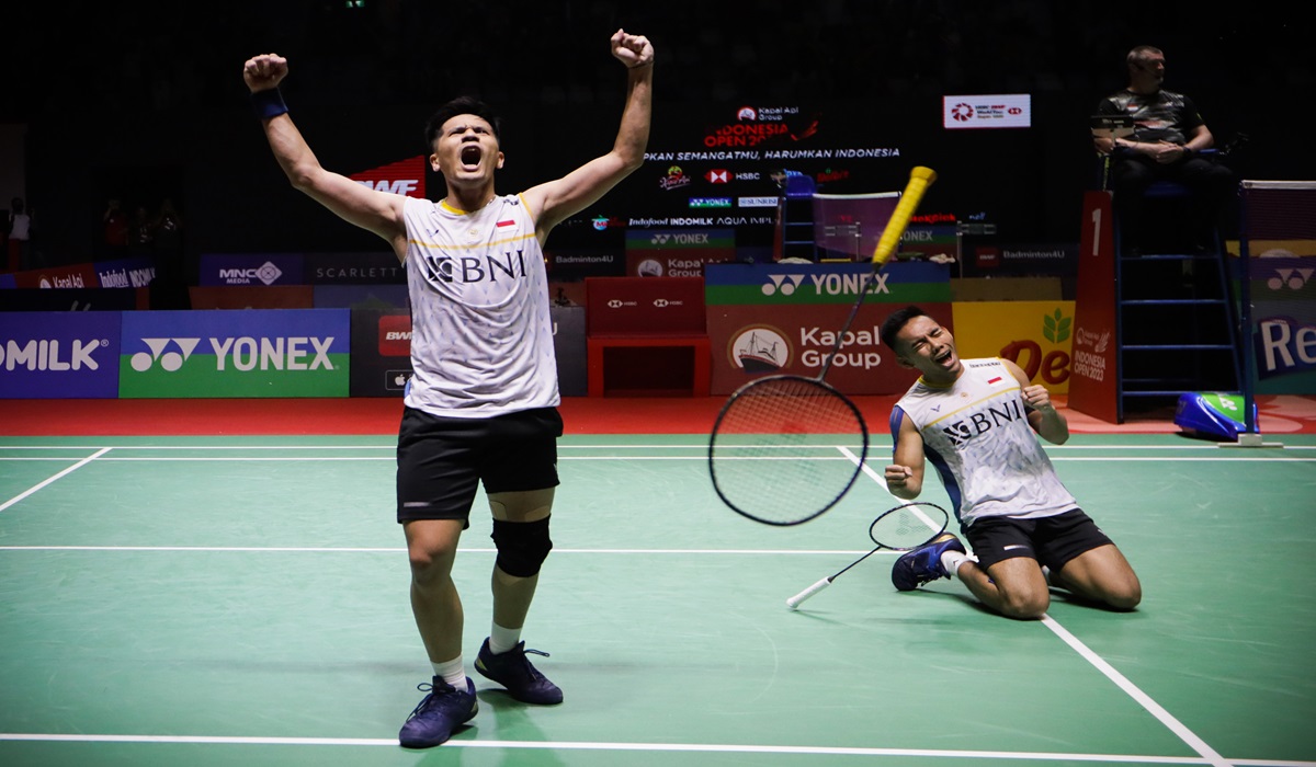 Ganda putra Indonesia Pramudya Kusumawardana/ Yeremia Erich Yoche Yacob Rambitan