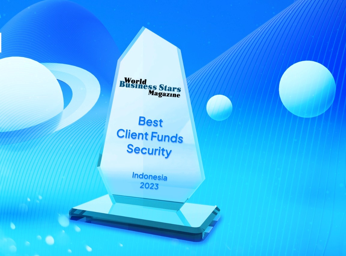 Octa meraih posisi ‘Keamanan Dana Klien Terbaik Indonesia 2023’ dari World Business Stars Magazine.
