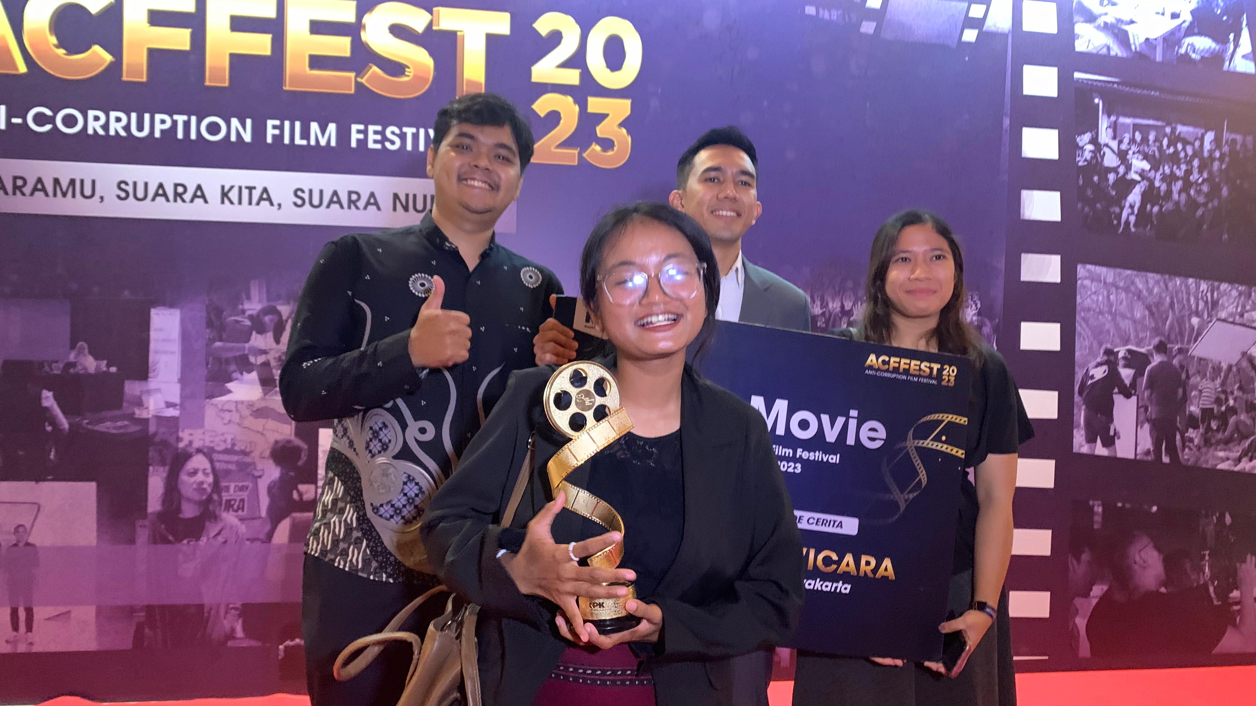 Tim produksi film Kronik Puriwicara.