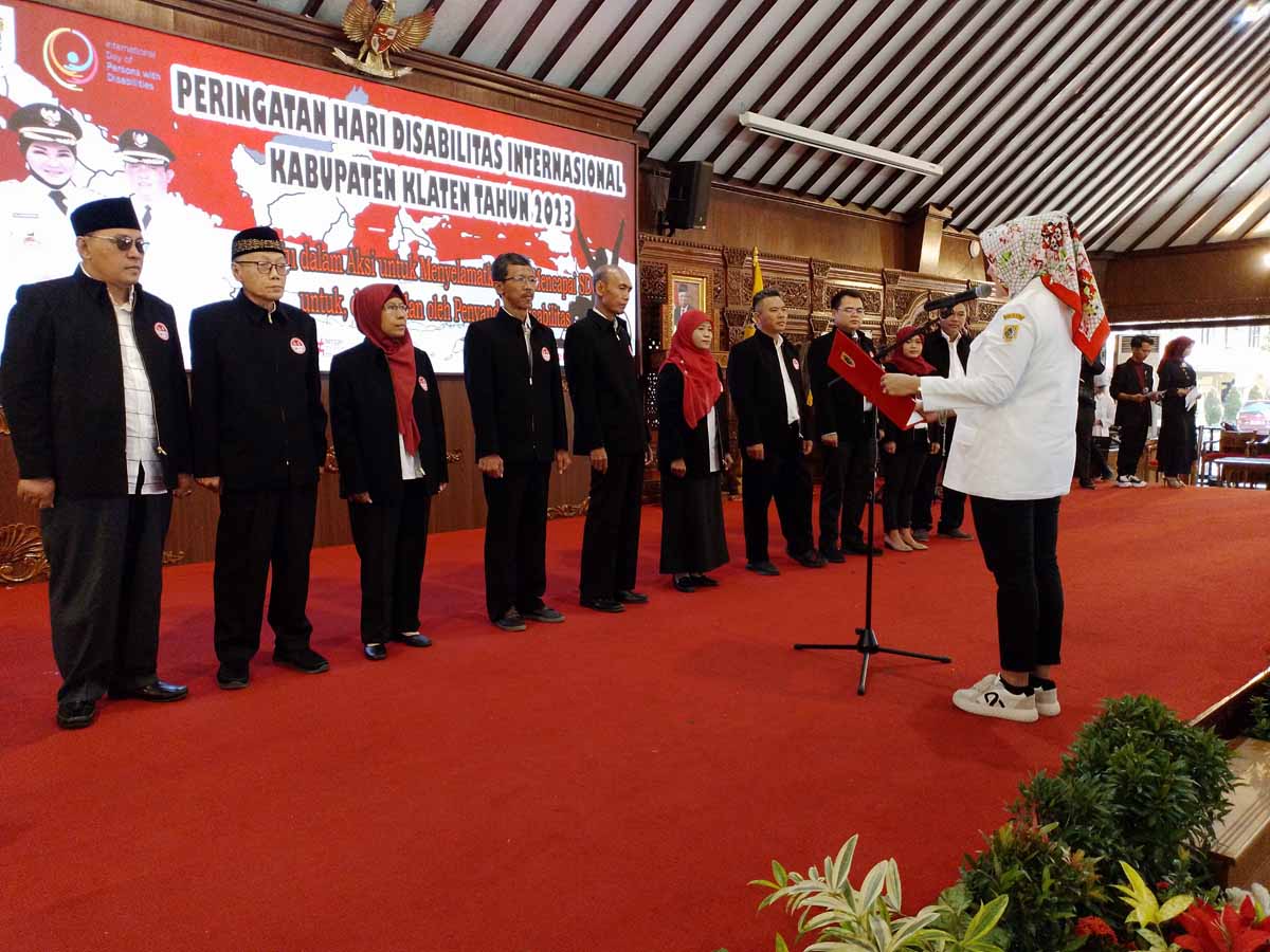 Peringatan Hari Disabilitas Internasional 2023, Pemkab Klaten Luncurkan Aplikasi Aksidifa