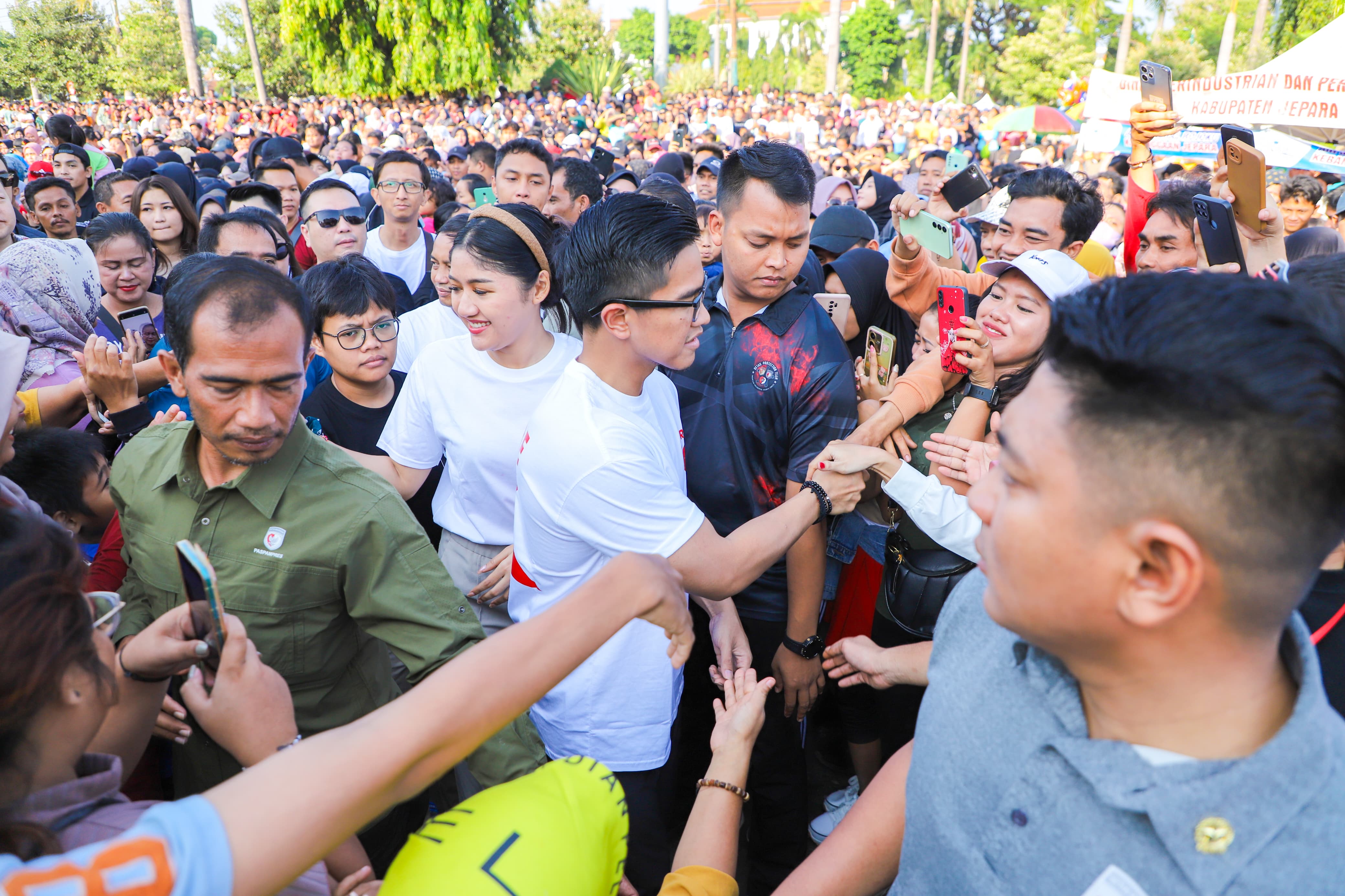 Ketua Umum Kaesang Pangarep di Jepara, Jateng