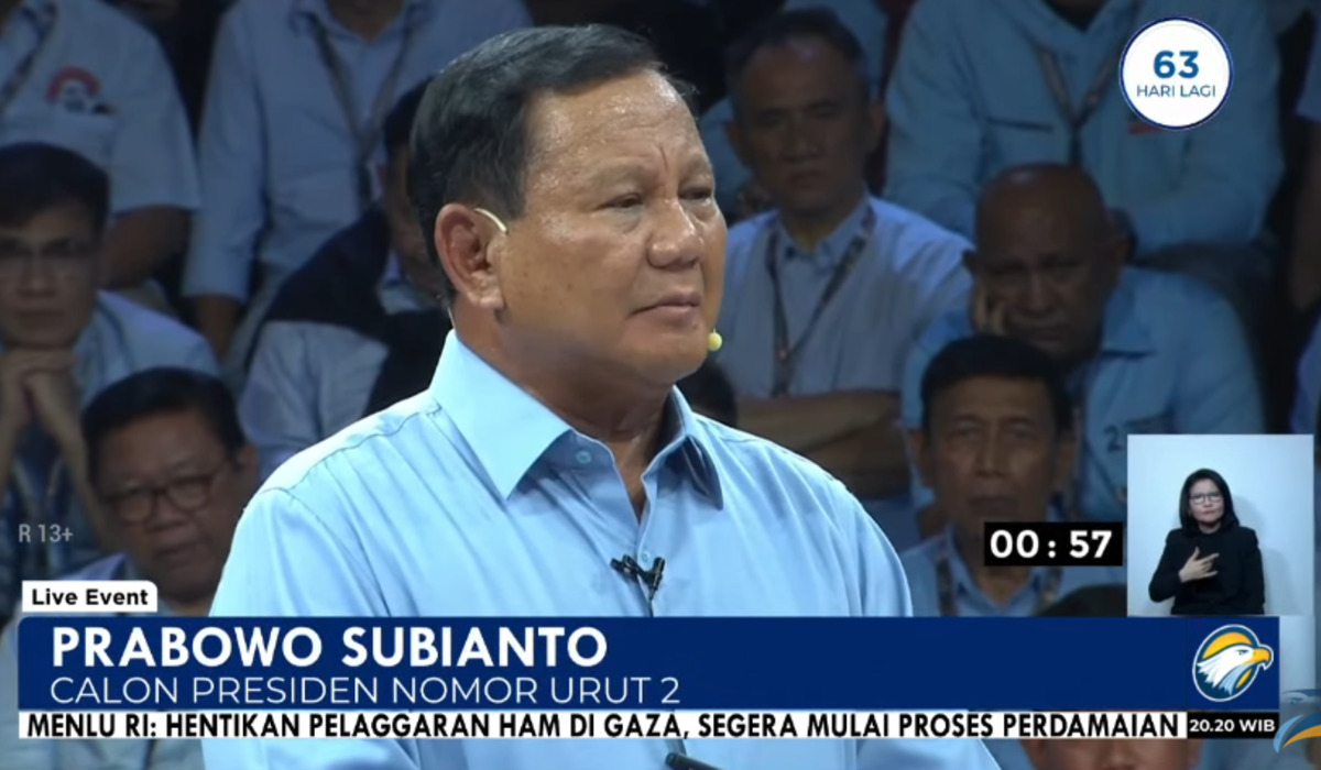 Ditanya Atasi Persoalan Papua, Prabowo Sebut akan Ikuti Langkah Presiden Jokowi