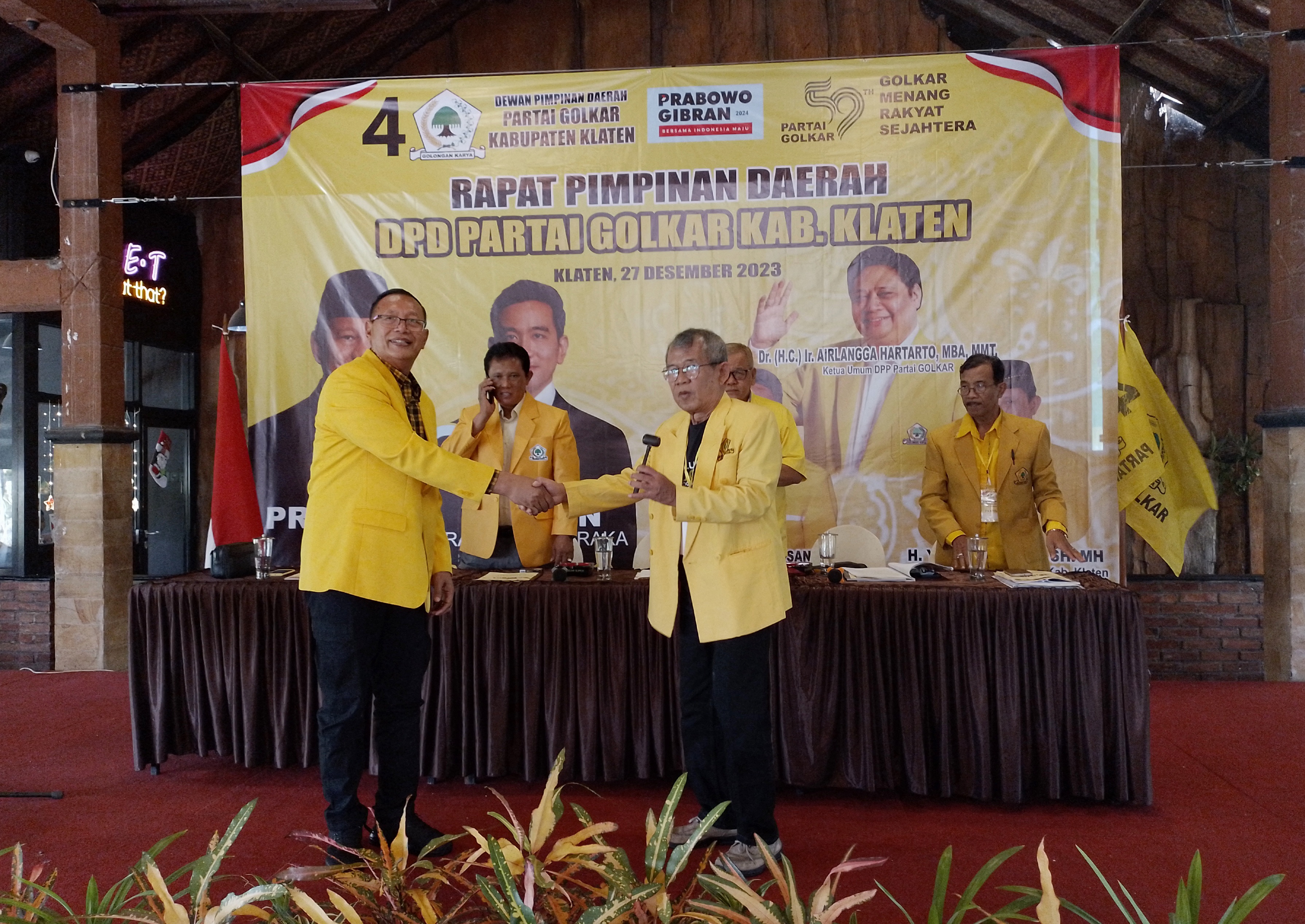 Golkar Klaten Gelar Rapimda, Targetkan 12 Kursi DPRD Kabupaten