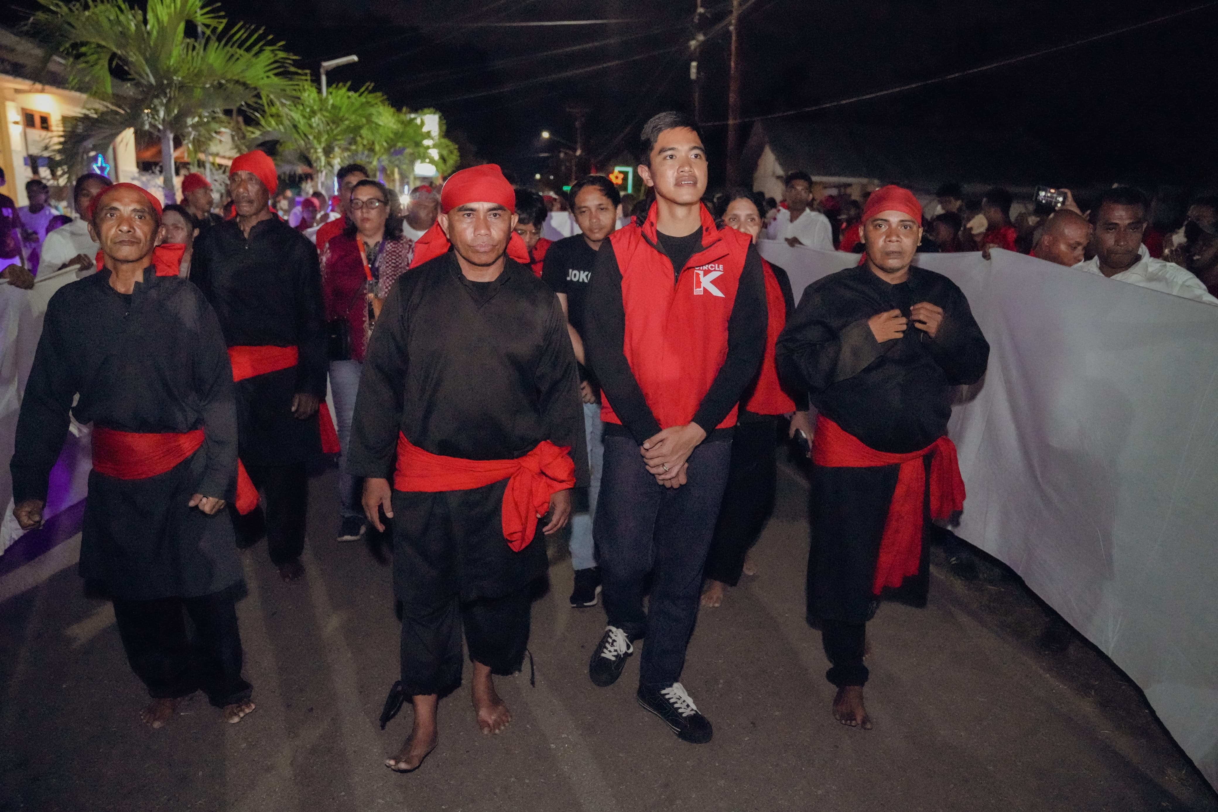 Kaesang Pangarep di Desa Hutumuri, AMbon, Maluku