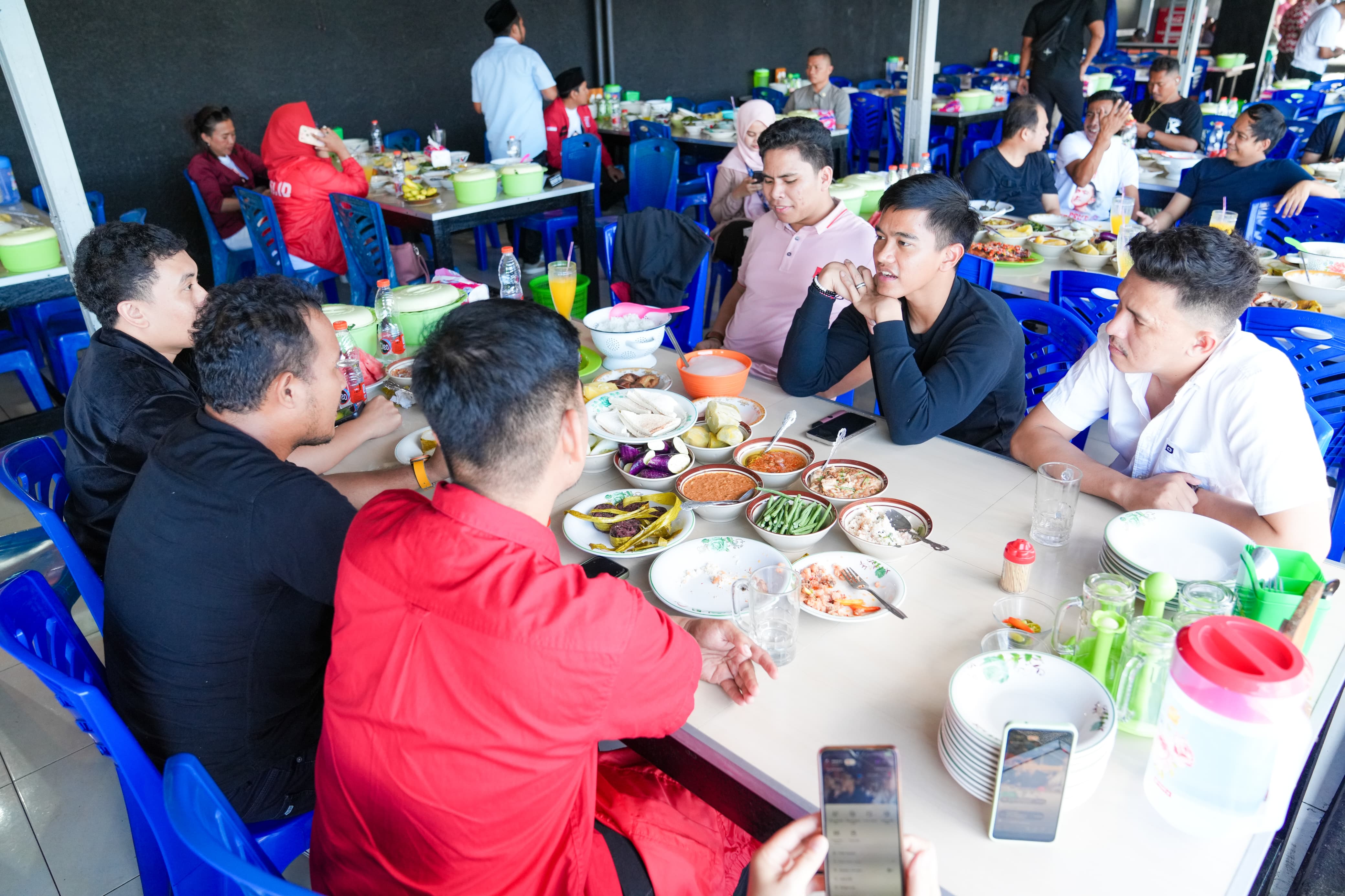 Kaesang Pangarep di Ternate, Maluku Utara